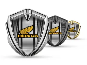 Honda Metallico Emblema Badge Disegno High-End Look Drift